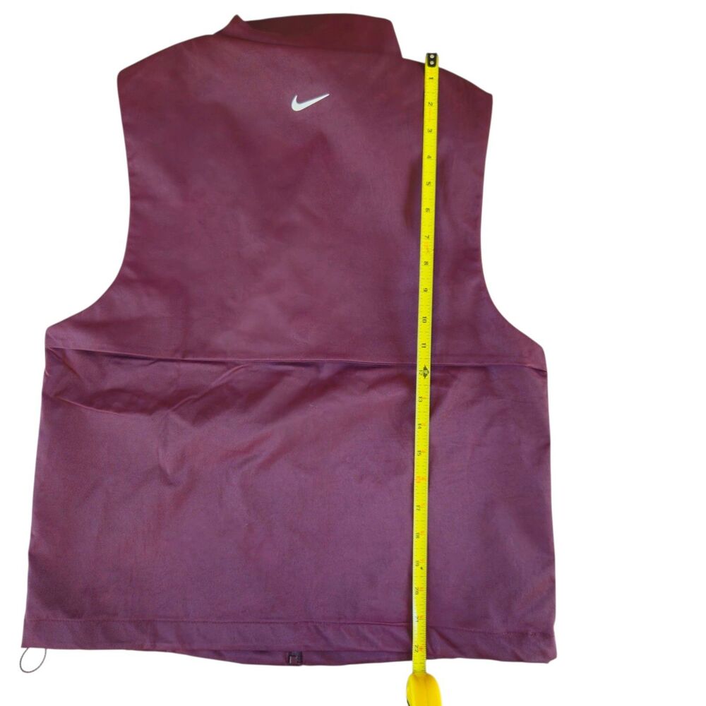 Nike Repel Golf Vest Burgundy Ladies Size S Excellent Pre Owned Condition - Picture 8 of 11